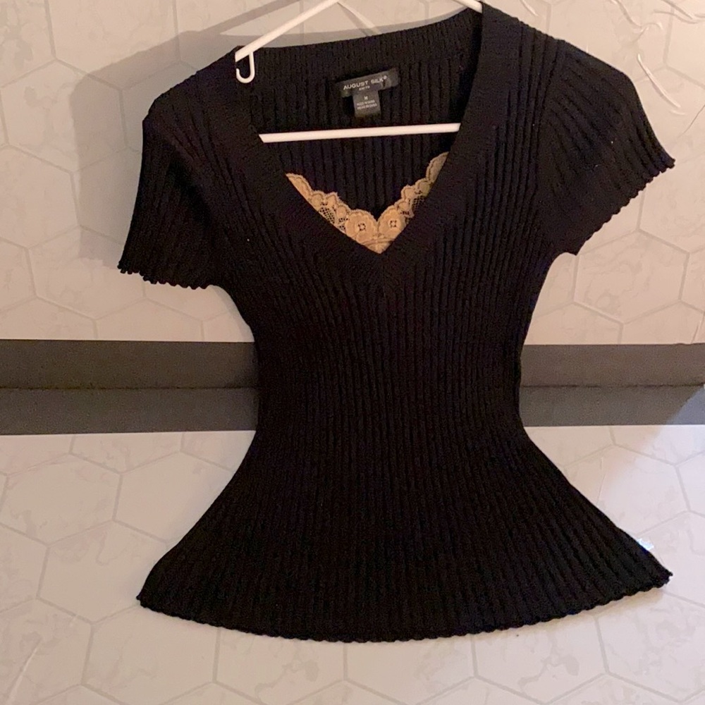 August silk shirt